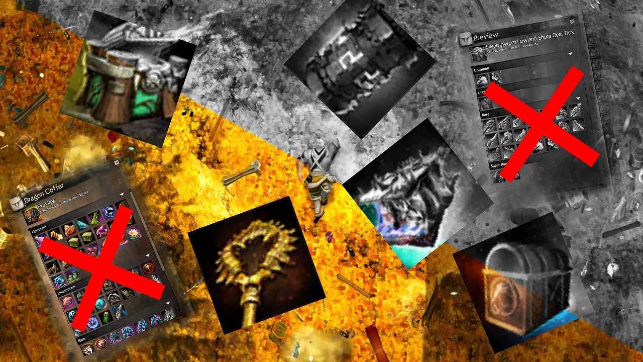 Previews are Liars! Or the big GW2 unboxing that almost never was.