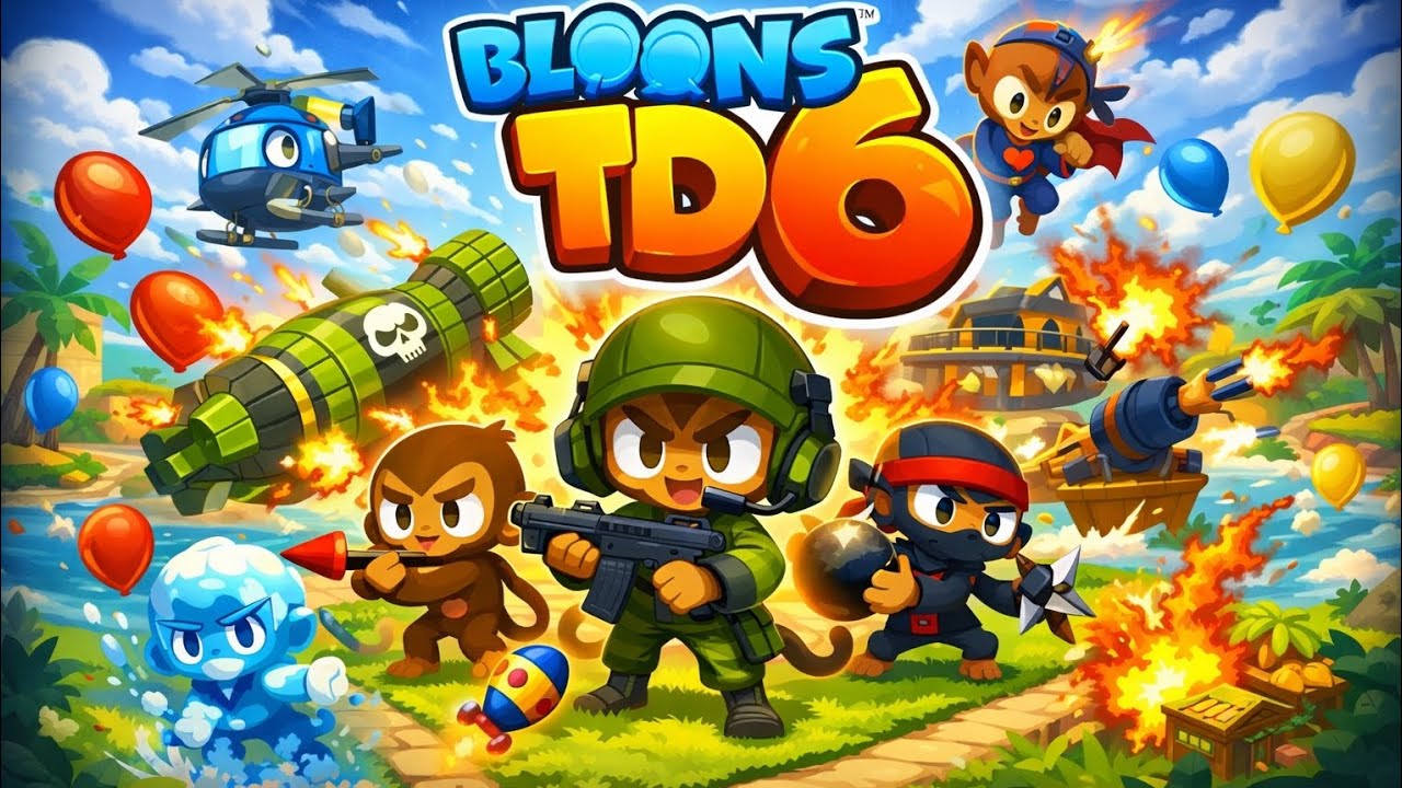 JOGANDO BLOONS TD 6