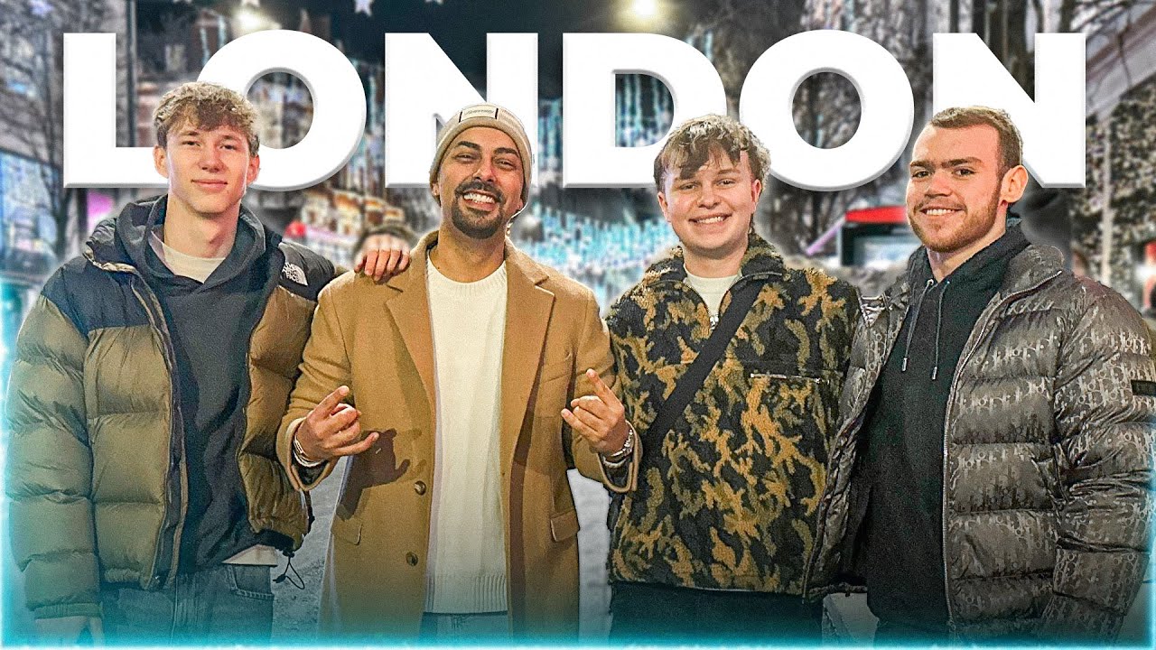 LONDON MIT MONGRAAL, MRSAVAGE & BENJYFISHY + PARTY 😈