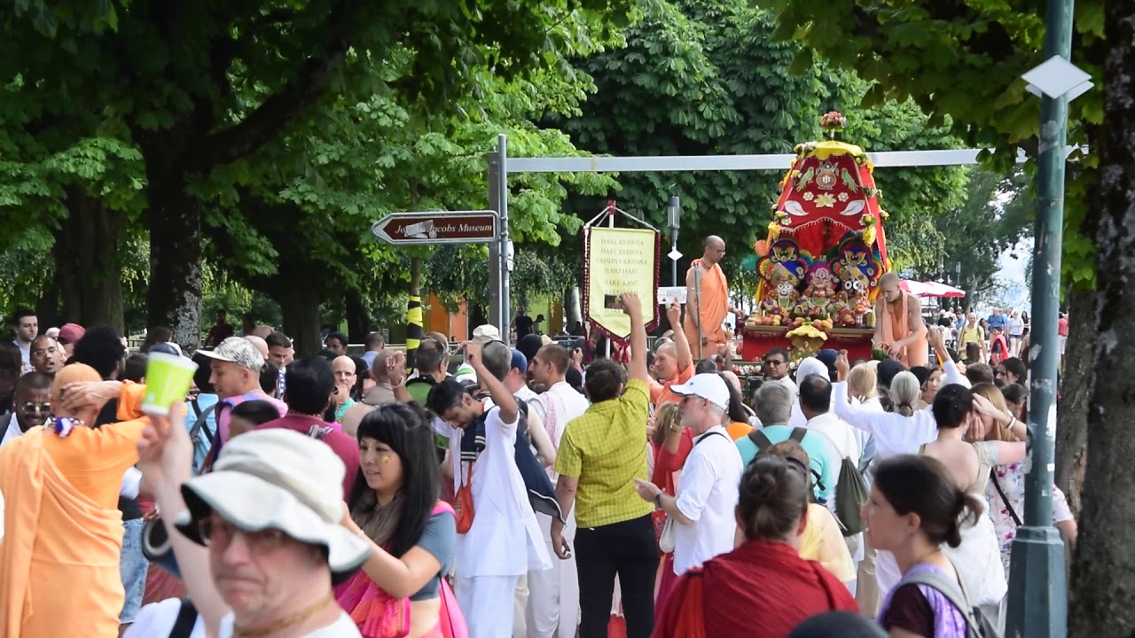 Iskcon - Ratha yatra Zurich Switzerland 2019