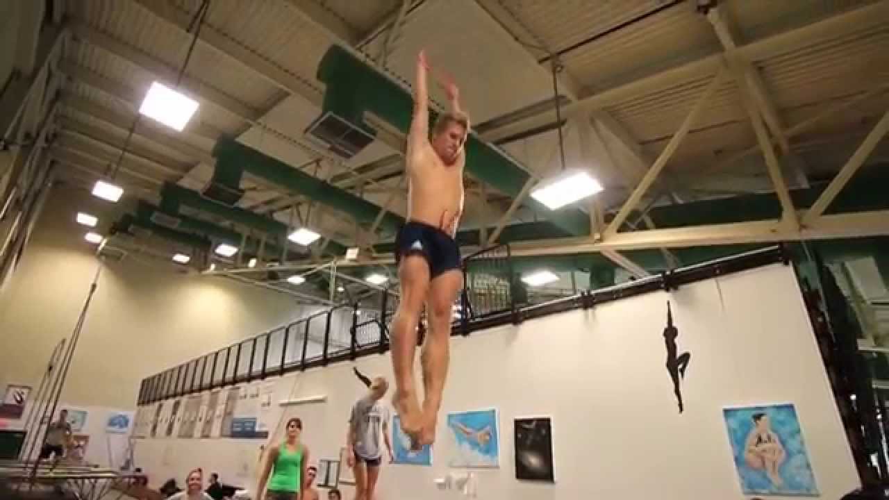 British Olympic Diver, Jack Laugher, visits Eastern Michigan