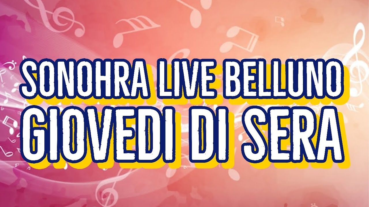 Come un falco che va nel suo cielo - Sonohra (Giovedì di sera a Belluno)
