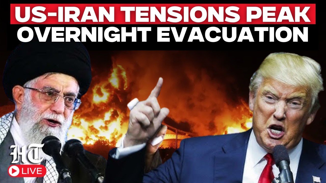 Khamenei Warning LIVE | US To Attack Iran? | US Orders Gulf Base Evacuations Amid Rising Threat