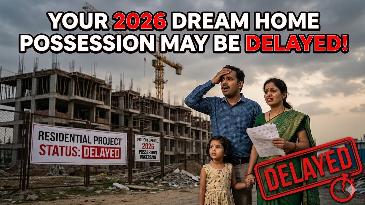 Your 2026 Dream Home Possession May Be Delayed! Housing Crisis Explained
