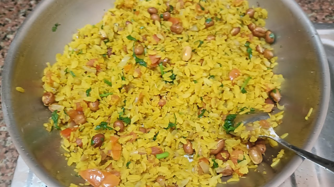 Poha #trending #food #cooking #recipe #foodie 👍💯✅🙏👋🔪🍳🍩🍠😅