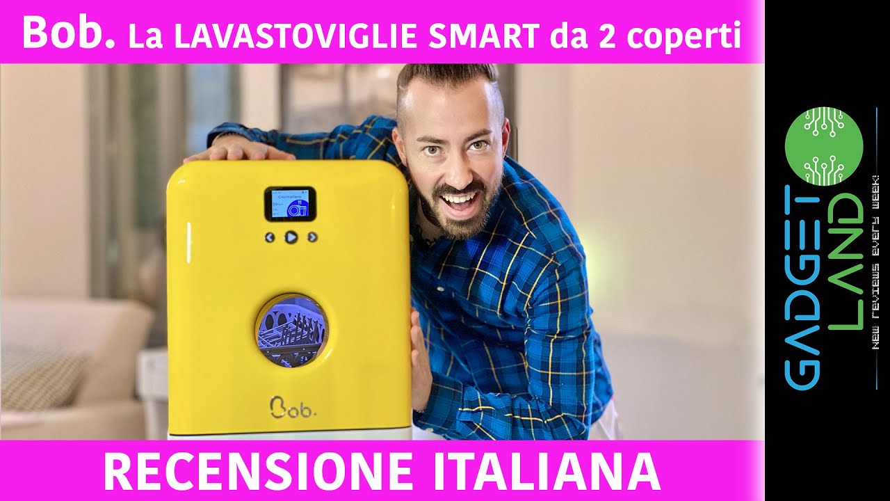 Recensione + CODICE SCONTO 30 € | BOB - MINI LAVASTOVIGLIE SMART da 2 coperti, per single e camper