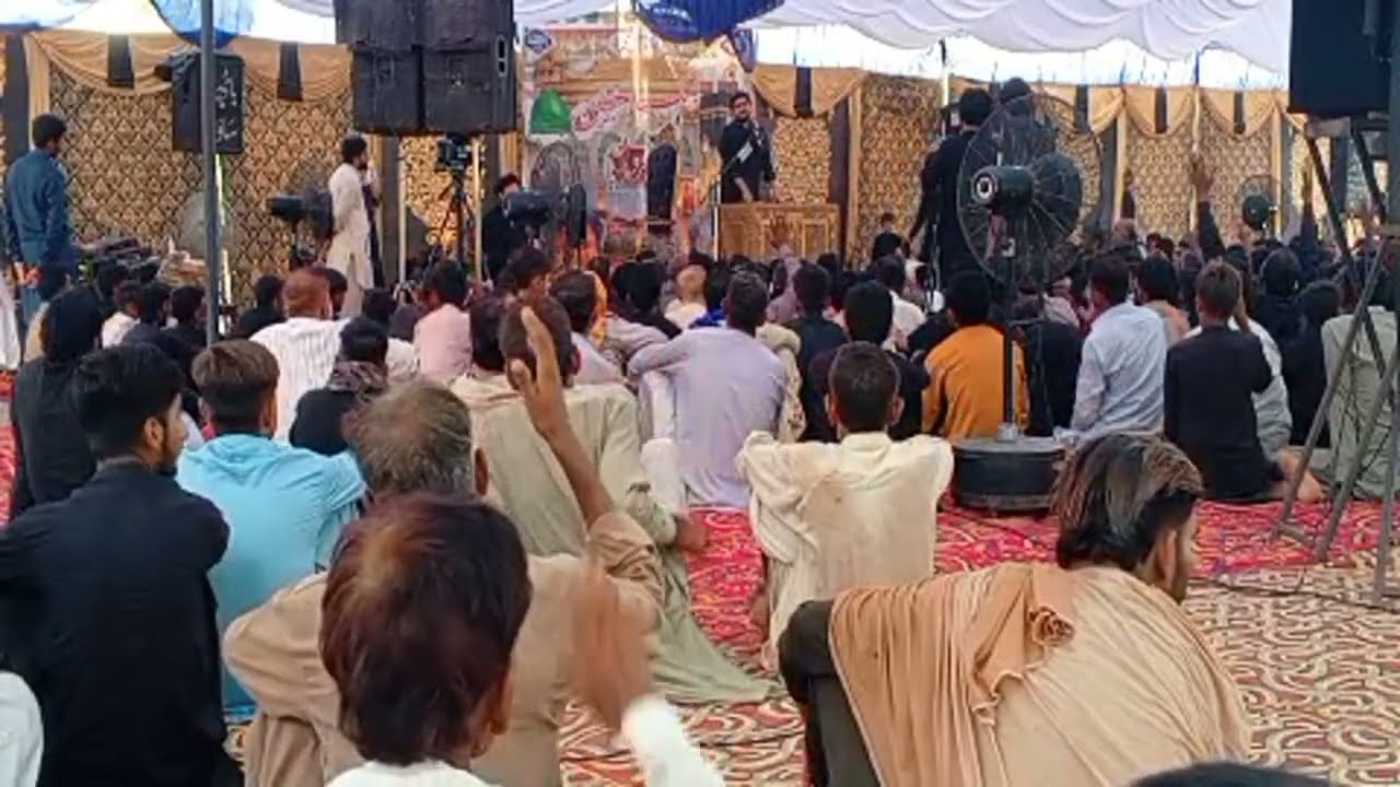 Azadari 131 is live majlis at Chak no 131 part 5