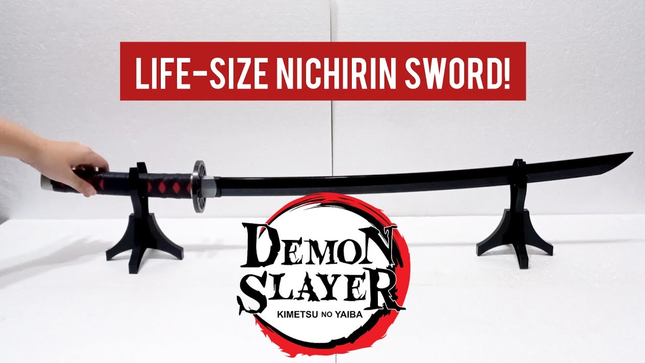 Обзор Proplica Sword Slayer Nichirin Sword - Танджиро Камадо