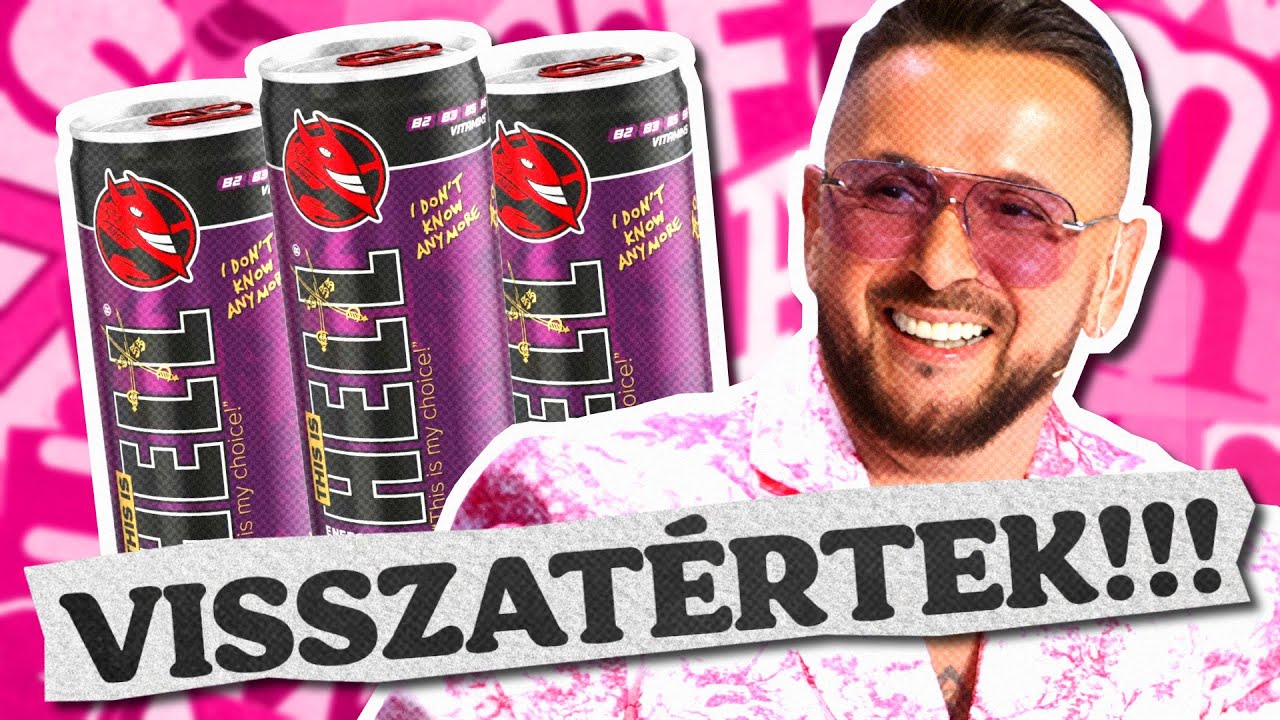 Megérkezett A HELL *2025-ÖS* Influencer Kampánya! 😈🧃 | BBTH