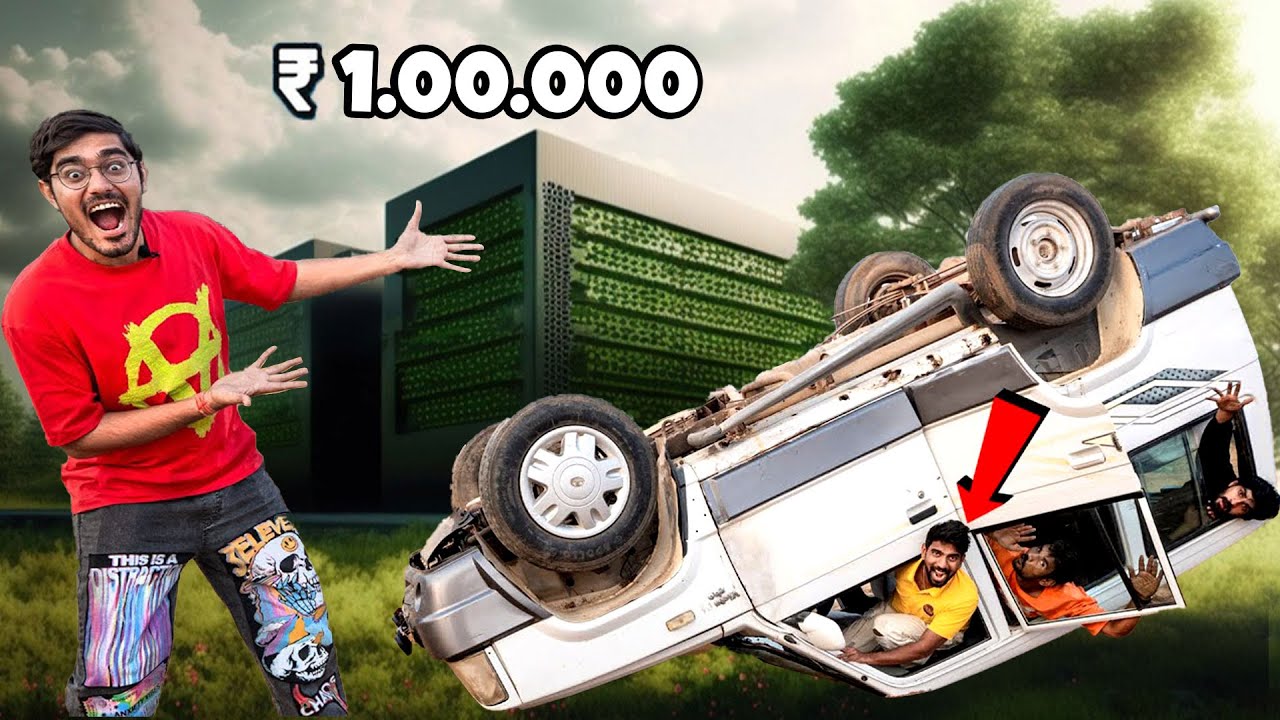 Dropping RC Monster Car From Mountain   गाडी को पहाड़ से गिराया   Will It Survive