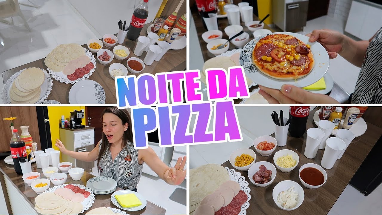NOITE DA PIZZA com 35,00 - RECEBENDO AMIGOS EM CASA