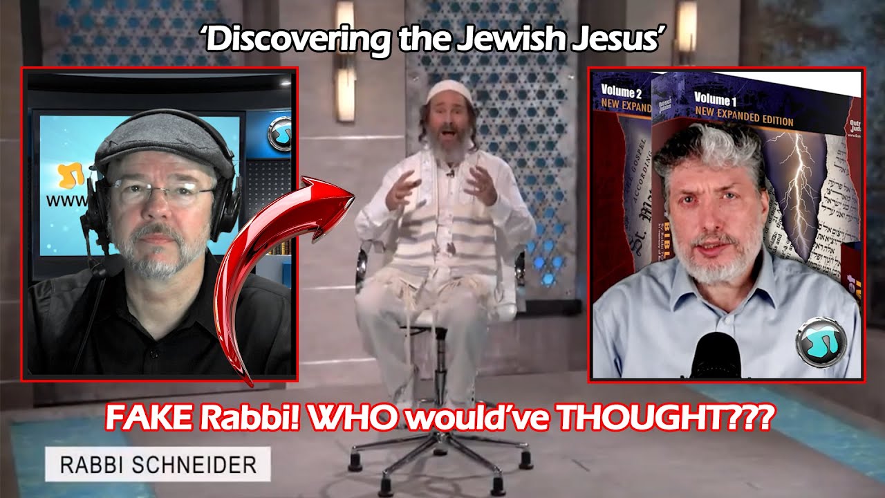 Discovering the Jewish Jesus, Rabbi Schneider SLAMMED by Rabbi Tovia Singer! - 1934