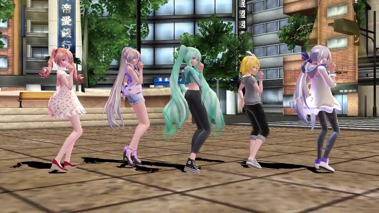 [MMD] Can´t stop the feeling (models-motion-stage)DL