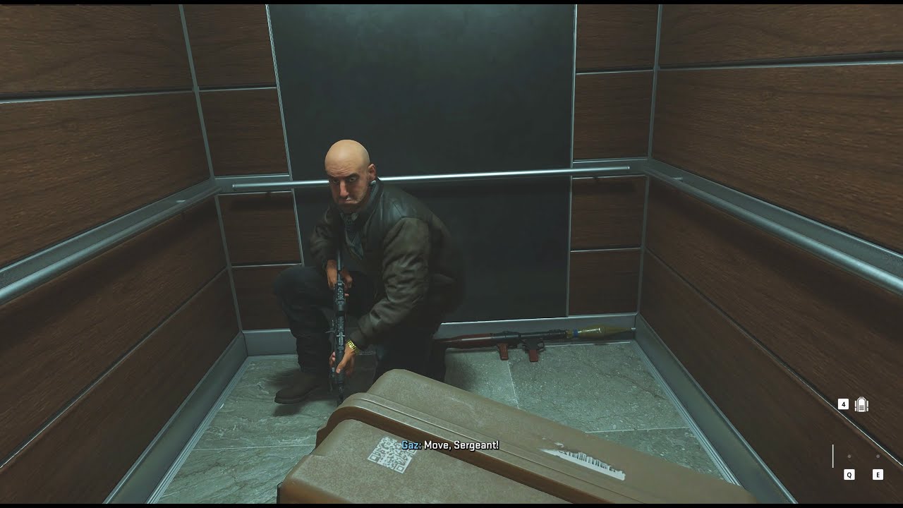 What happens if you go back to the elevator with Hassan?