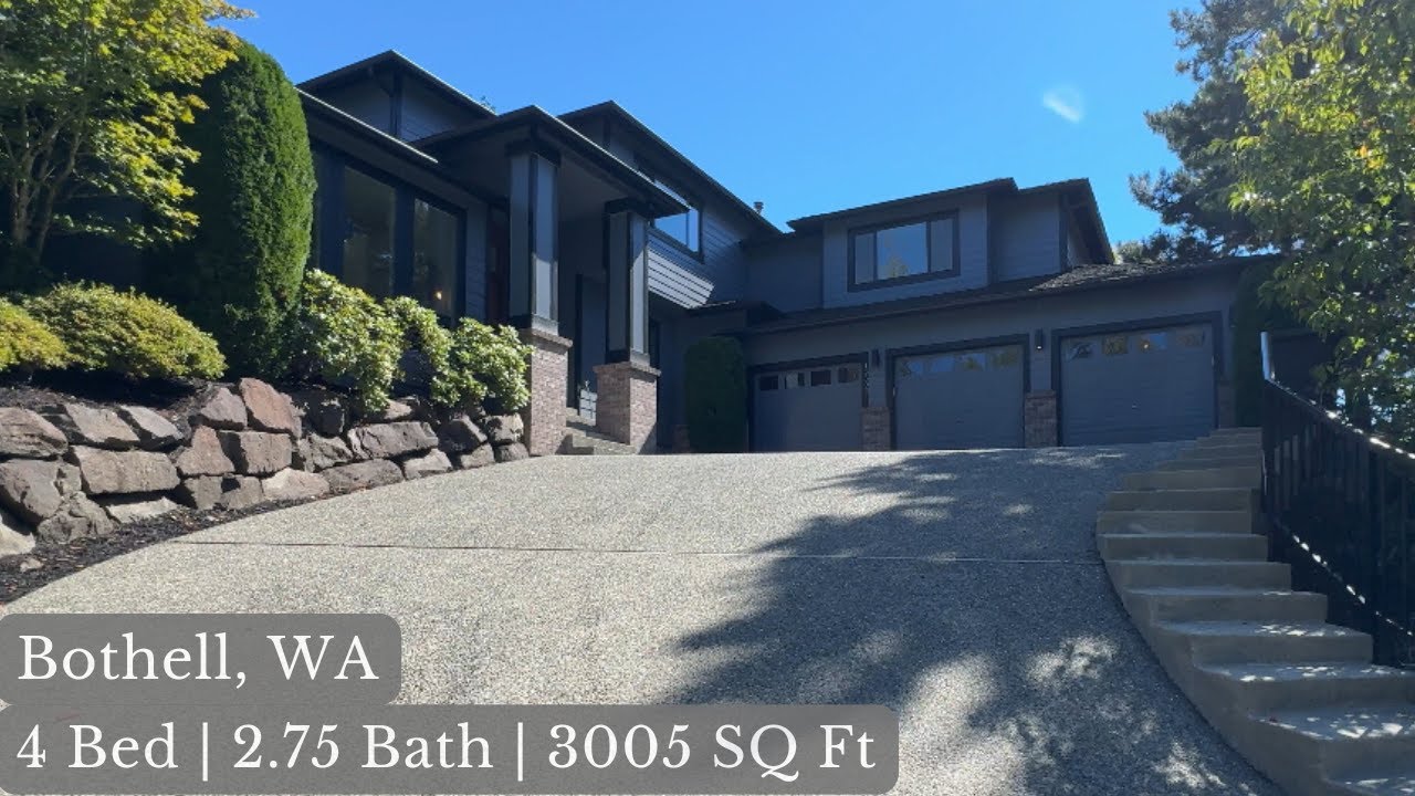 Unveiling a Dream Home | Luxury 4-Bedroom Tour in Bothell, WA