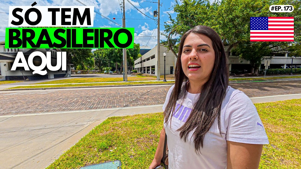 🇺🇸CHEGAMOS Na CAPITAL BRASILEIRA dos ESTADOS UNIDOS | ORLANDO #ep173