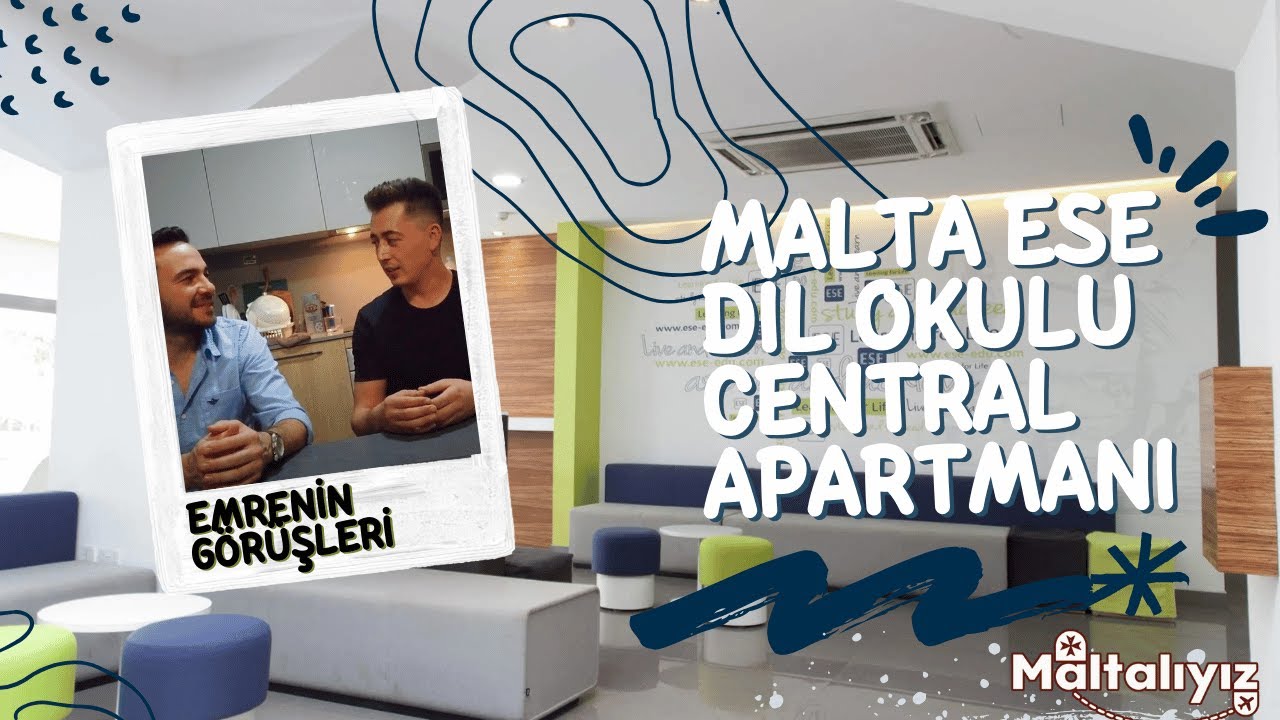 Ese Malta Dil Okulu Konaklama (Central Apart) ve Emre'nin görüşleri