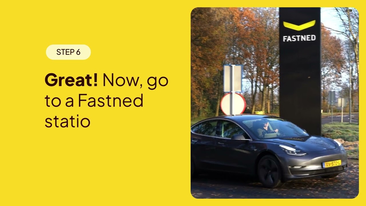 How To Charge your EV using the Fastned app