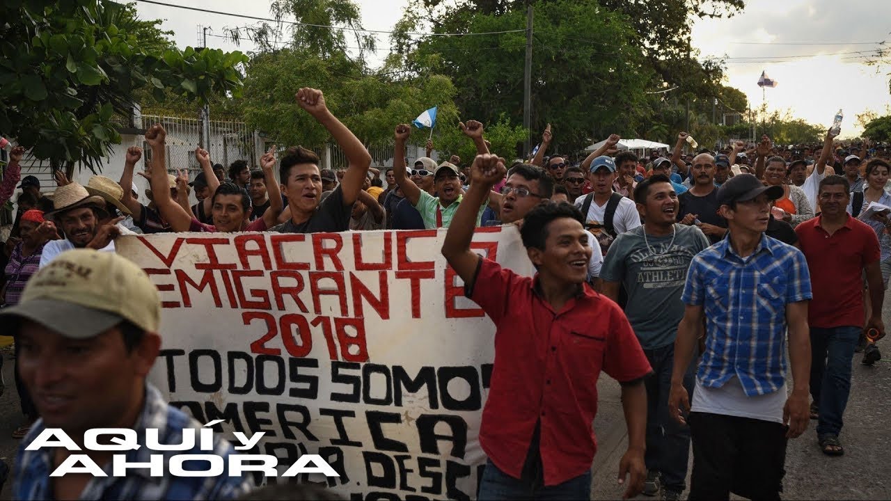 Organizadores explican las razones tras la caravana de migrantes