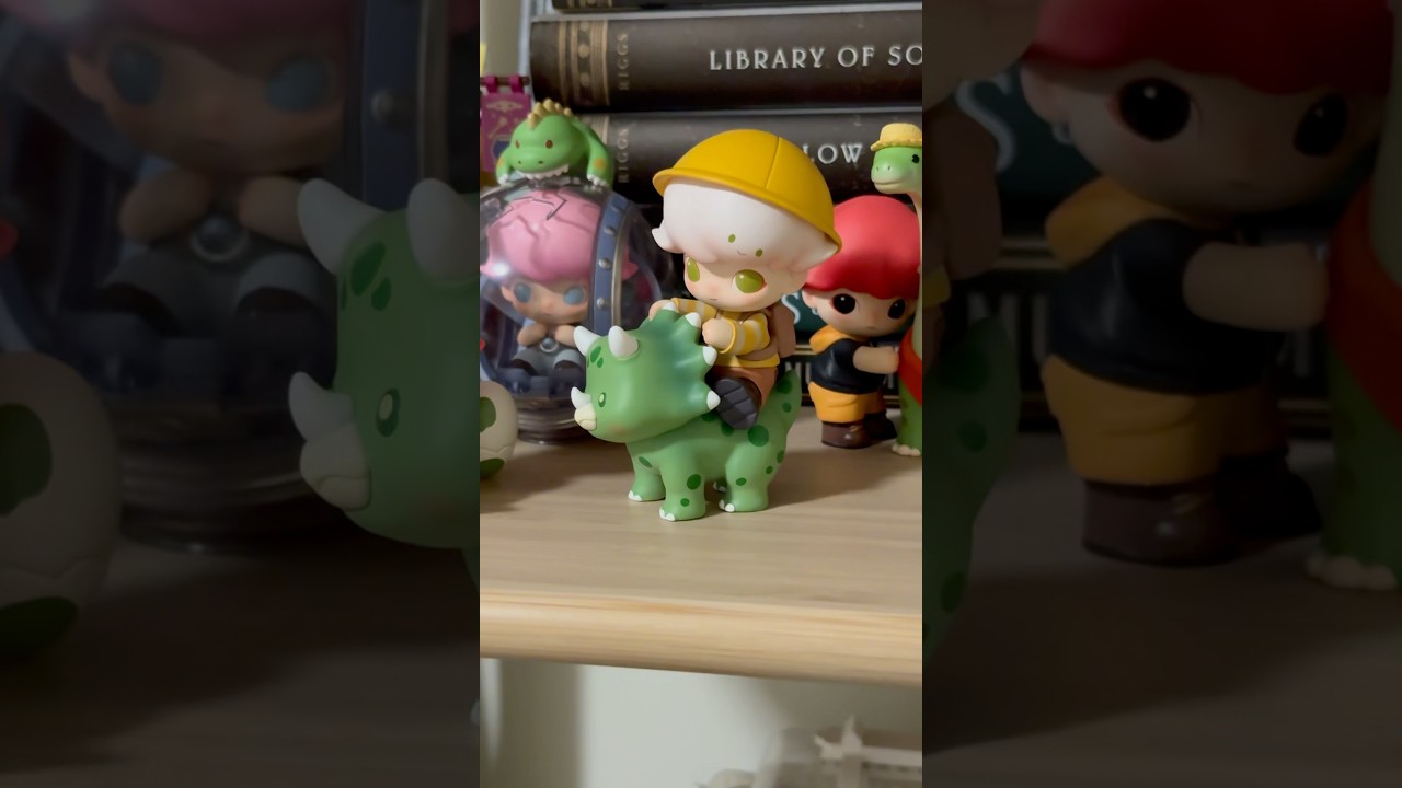 #jurassicworld #jurassicpark #dimoo #dimooworld #popmart #blindboxopening
