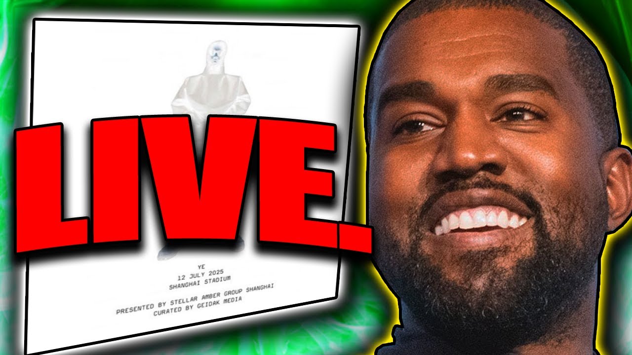 Kanye LIVE @ China (New Album Listening Party)