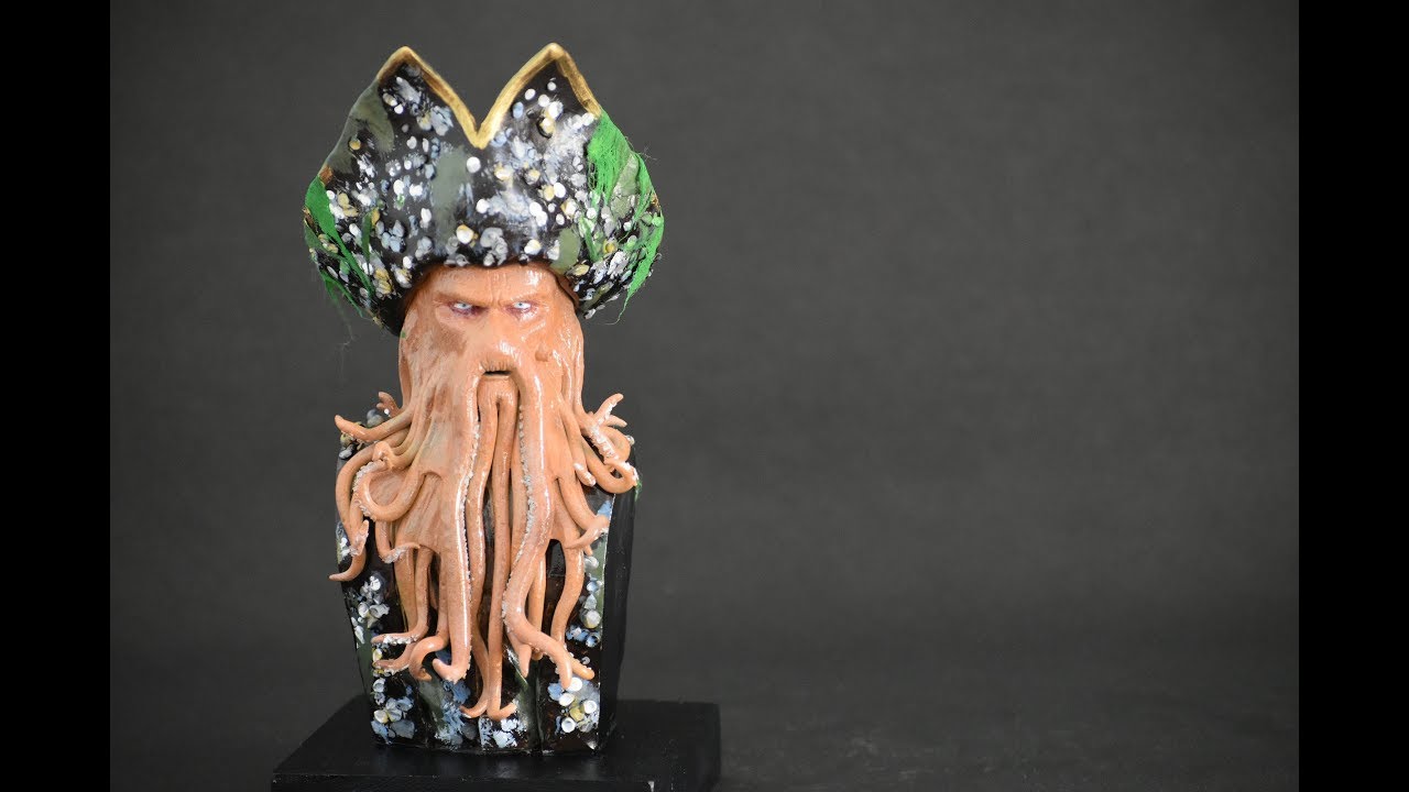 Sculpting Davy Jones | Pirates of the Caribbean
