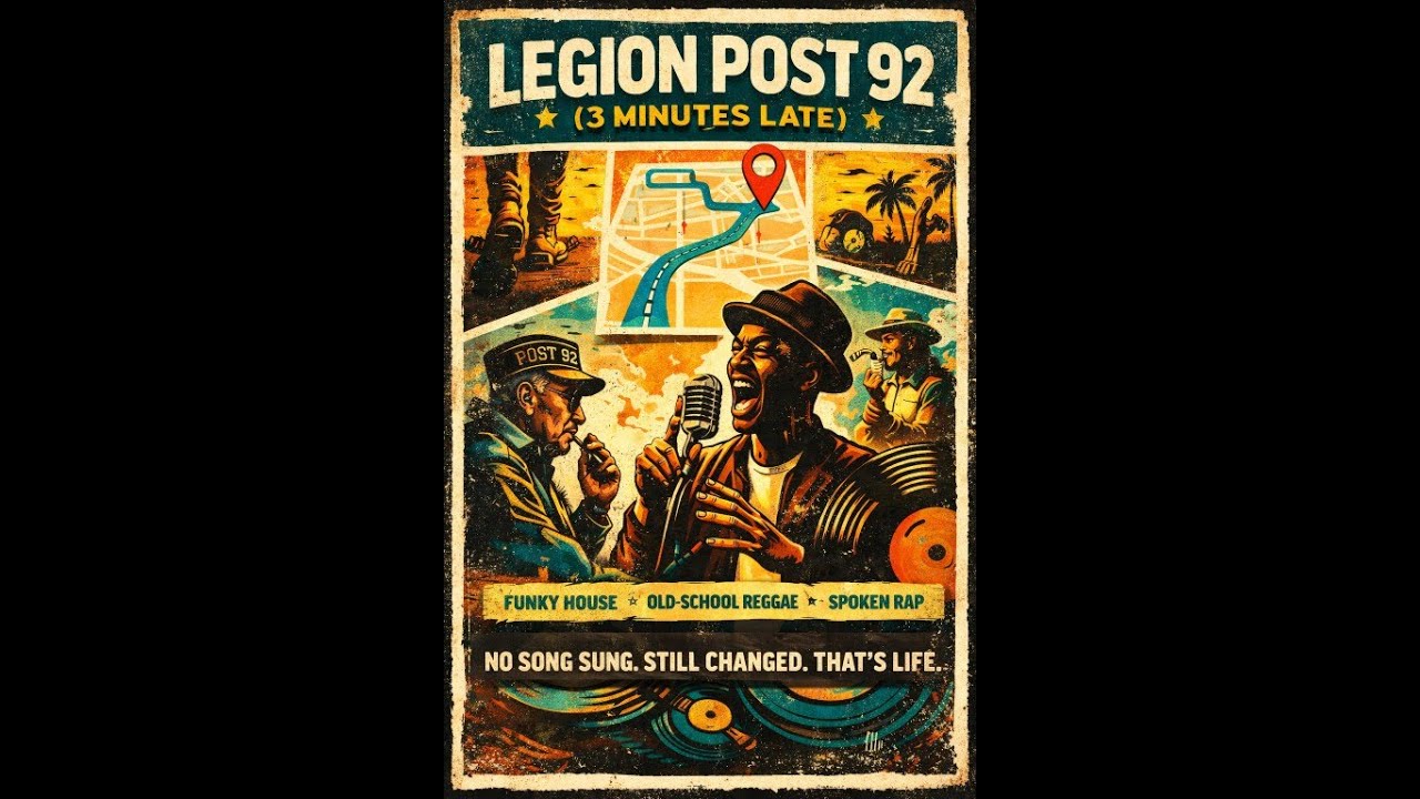 LEGION POST: 3 MINUTES LATE...