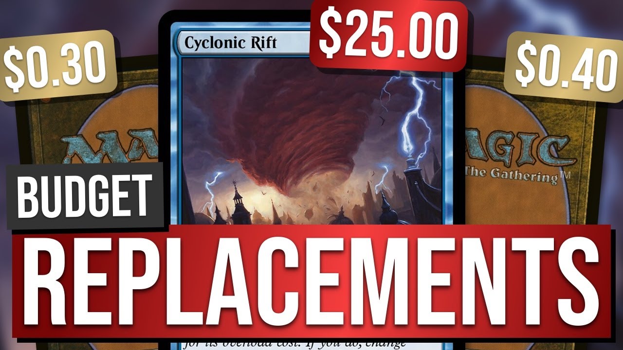 Budget Replacements for Cyclonic Rift | Broken Commander Card | EDH | Magic the Gathering