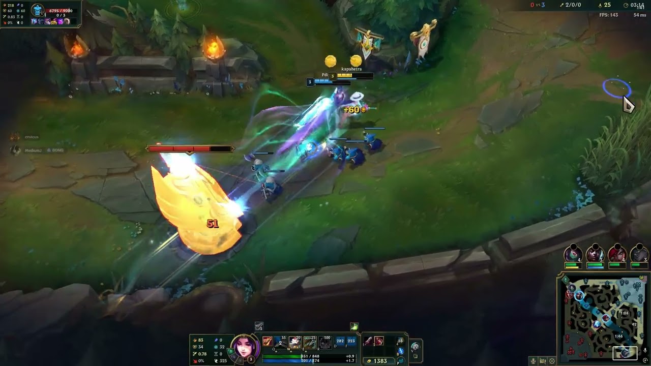 Cait Senna Early Laning Reference Video (Emerald2)
