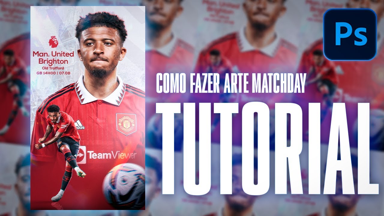 COMO CRIAR UMA ARTE DE MATCHDAY TUTORIAL PASSO A PASSO   PHOTOSHOP