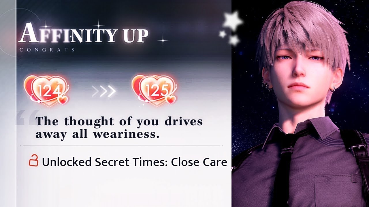 Xavier Secret Times - Close Care【Affinity 125】Love and Deepspace (EN/JP)