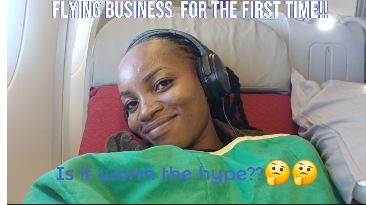 FLYING BUSINESS CLASS FOR THE FIRST TIME. FLY WITH ME FROM NAIROBI TO MADAGASCAR VIA ETHIOPIA.