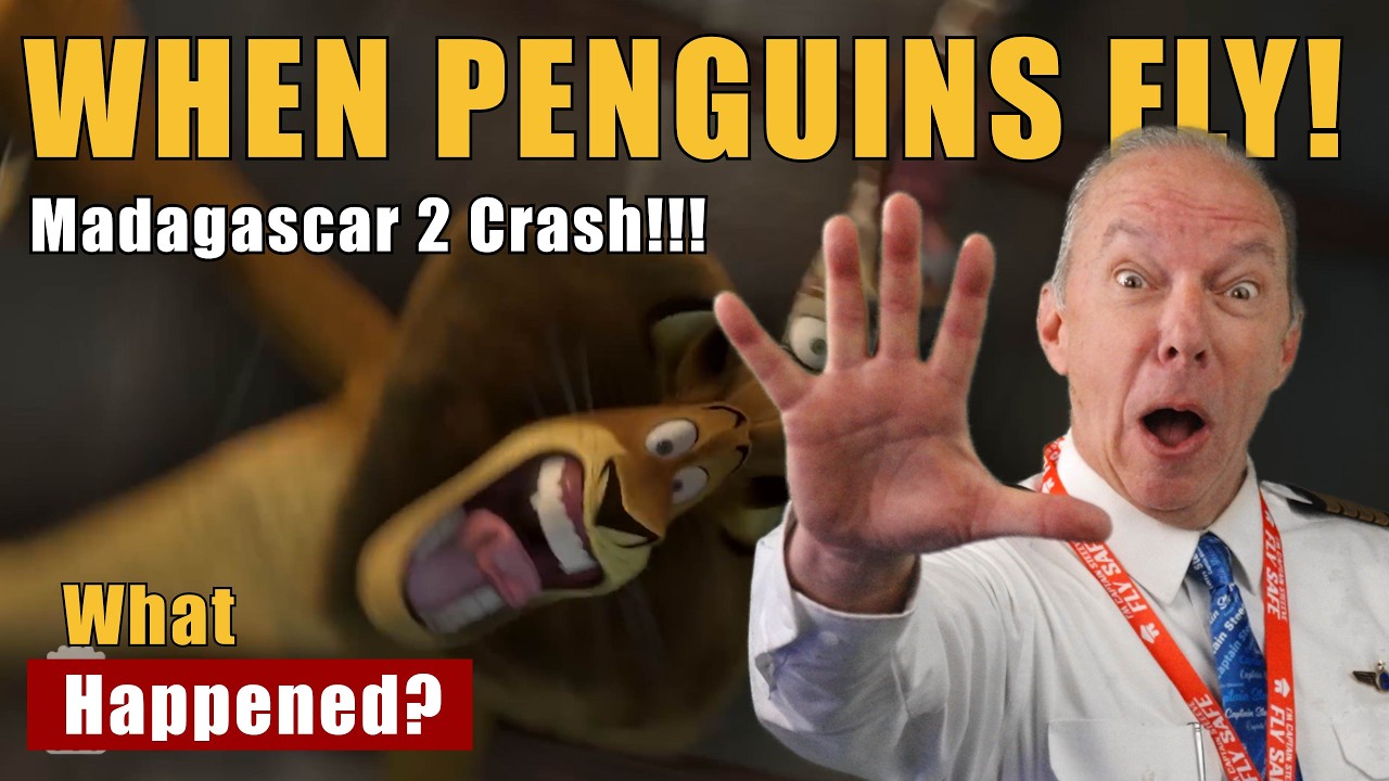 Pilot Reacts to the Wild Flight in Madagascar 2 &mdash; From Slingshot to Crash Landing