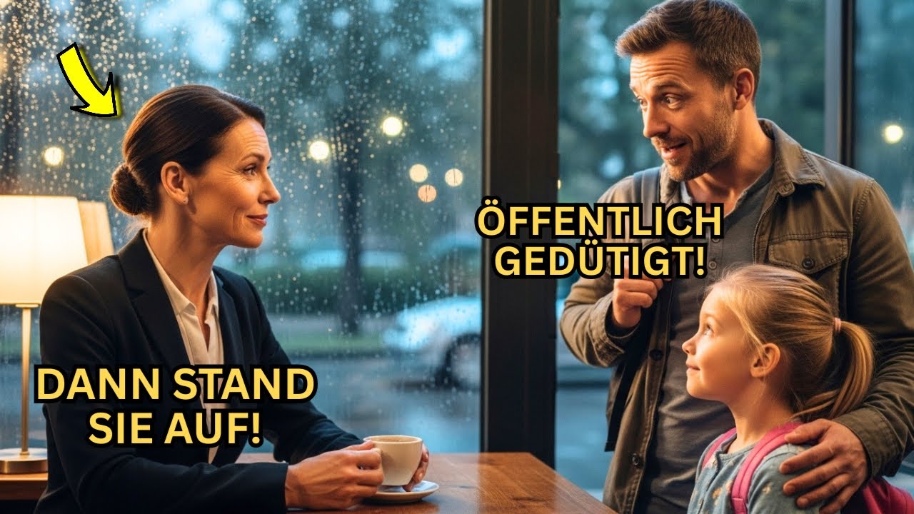 Alleinerziehender Vater, Mit Tochter Aufgehalten – Eine CEO Sieht Alles Und Handelt Vor Allen Augen…