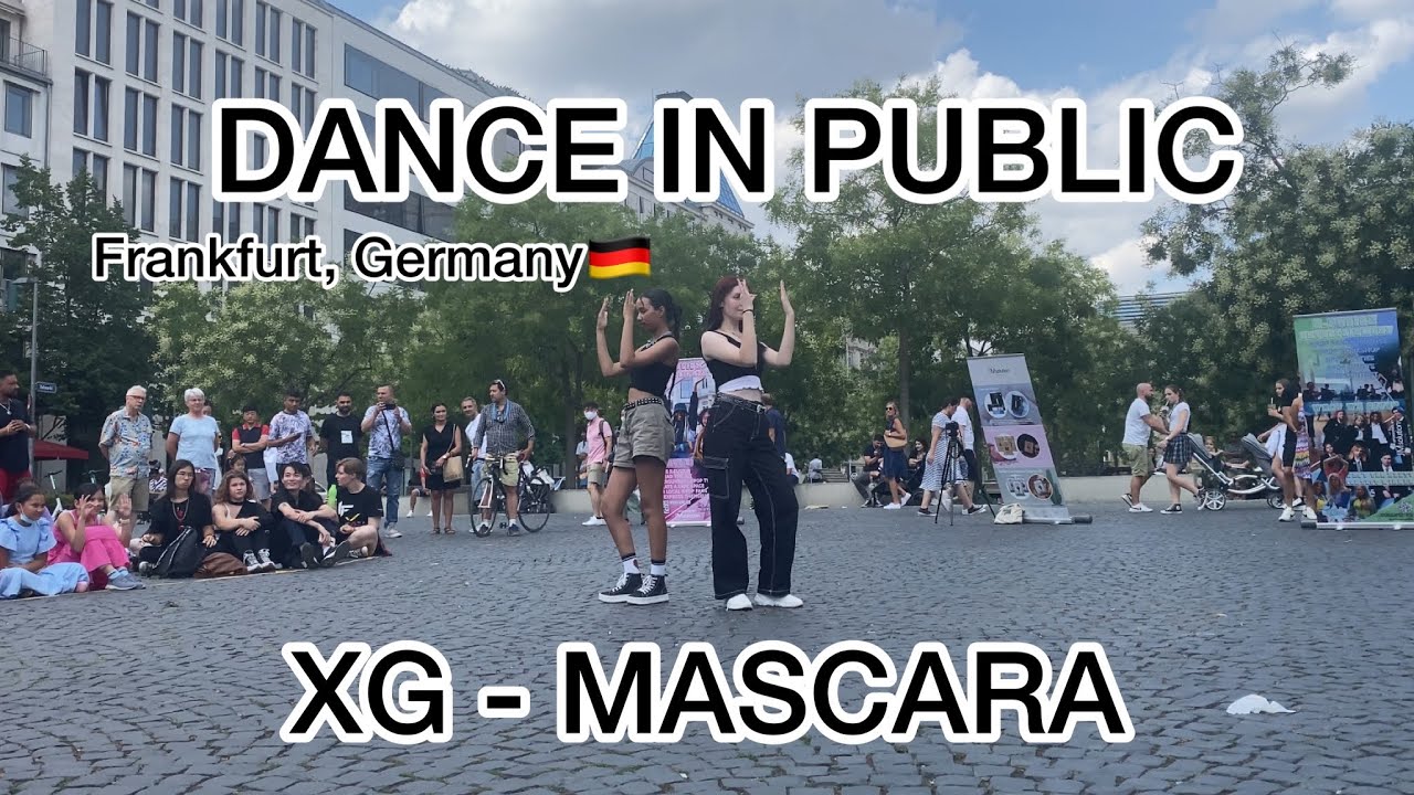 [DANCE IN PUBLIC GERMANY] XG - MASCARA cover by YOUNG NATION UKRAINE (Vanessa & Sona)