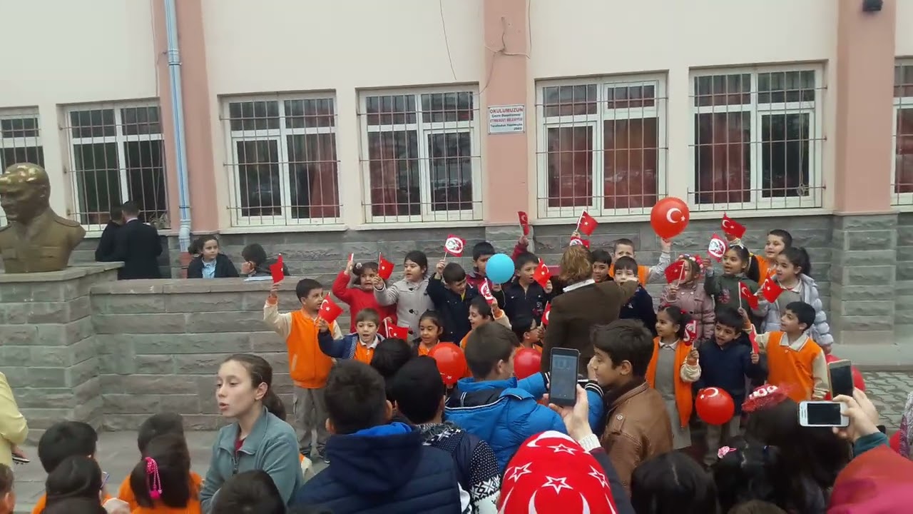 Samime Talat ilkokulu 29 Ekim 2016