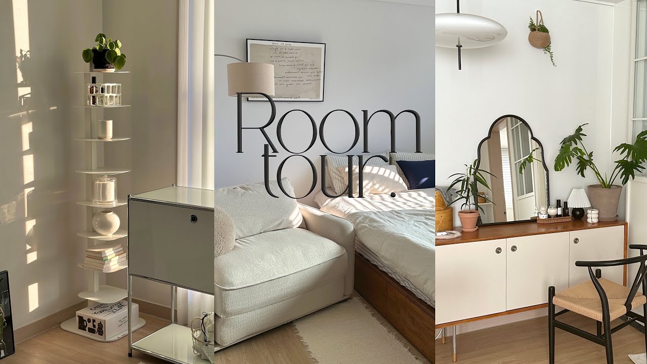 (sub) Roomtour 뉴 하우스 룸투어🔑 18평 투룸 랜선집들이∙내 취향 가구들로 가득 채운 인테리어∙꿀템 추천∙∙♥︎