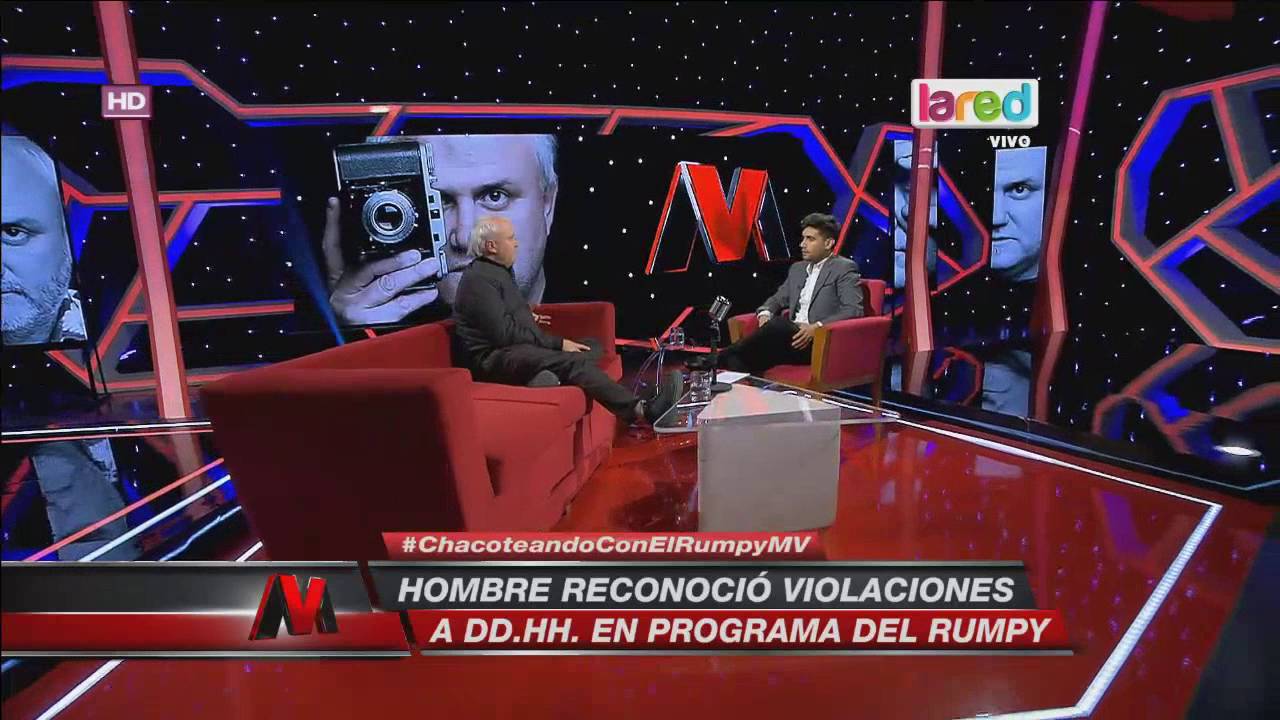 El día que un hombre reconoció violaciones a los DD.HH en programa del Rumpy