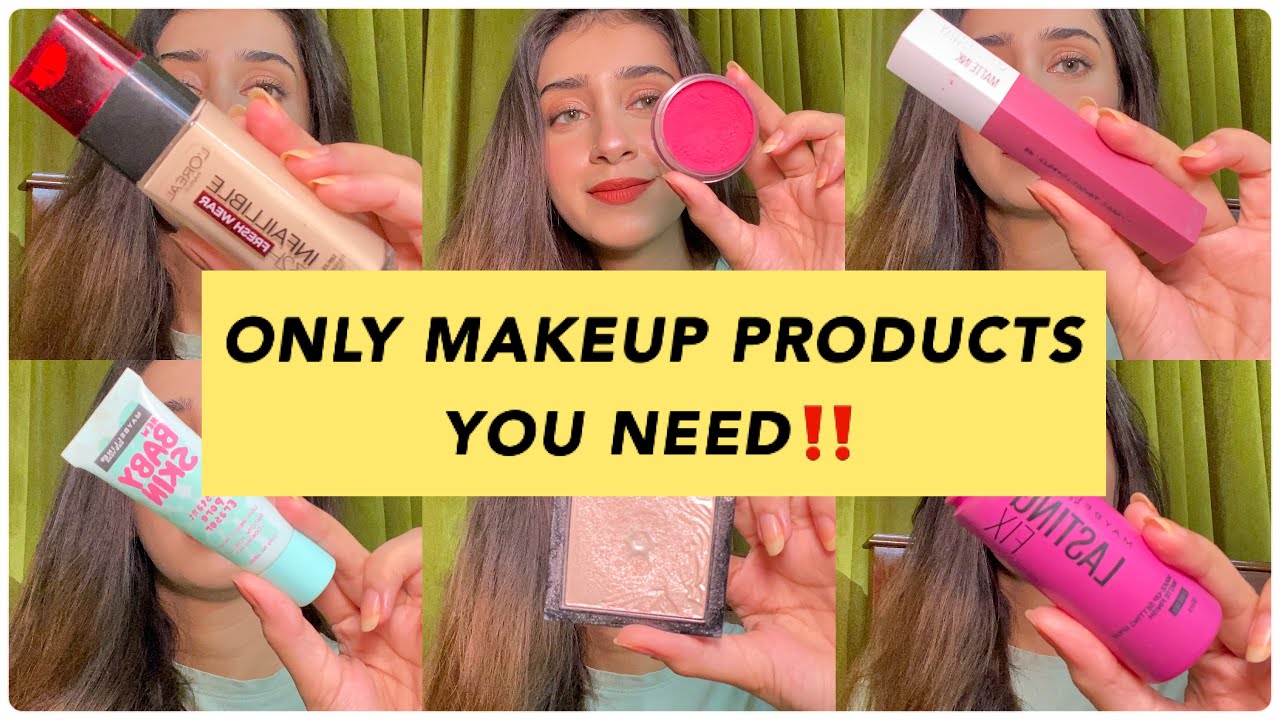ONLY MAKEUP PRODUCTS YOU NEED‼️ | MY FAV MAKEUP PRODUCT RECOMMENDATIONS ✨🙌