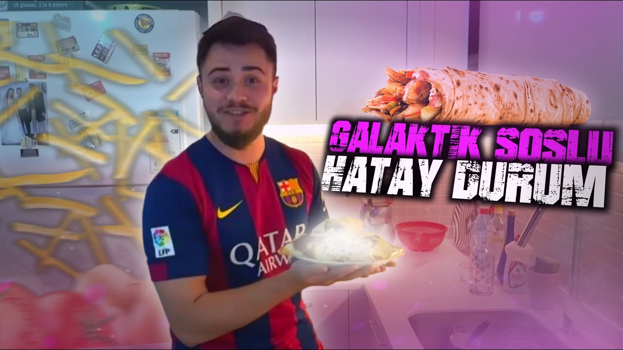 GALAKTİK SOSLU HATAY D&Uuml;R&Uuml;M YAPTIM!!! - d&uuml;nyanın en garip yemek videosu