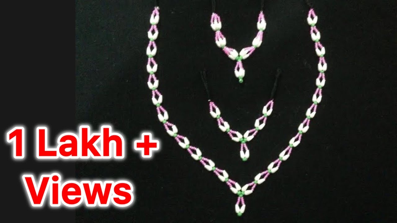 Gadiji Kamal Mala || Kanth Kamal Mala In Two Design || Thakorji Moti Shringar | Shree Creation