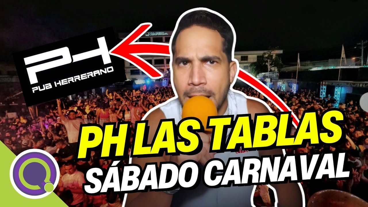 ATORRANCIAS en el PH de LAS TABLAS el SÁBADO de CARNAVAL ǀ CARNAVALES 2025 ǀ Quien TV