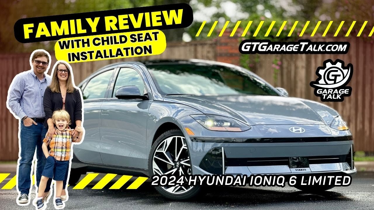 2024 Hyundai IONIQ 6 Limited AWD | Family Review with Child Seat Installation