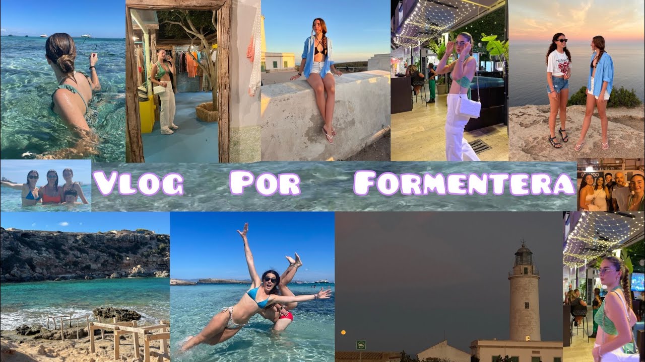 Pequeño vlog por FORMENTERA!!! 🌞🌴 | Esther Santiño