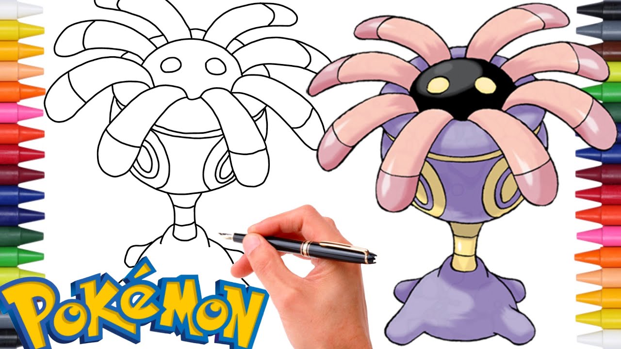 Comment Dessiner LE POKÉMON LILIA (Lileep) #345 | GÉNÉRATION 3