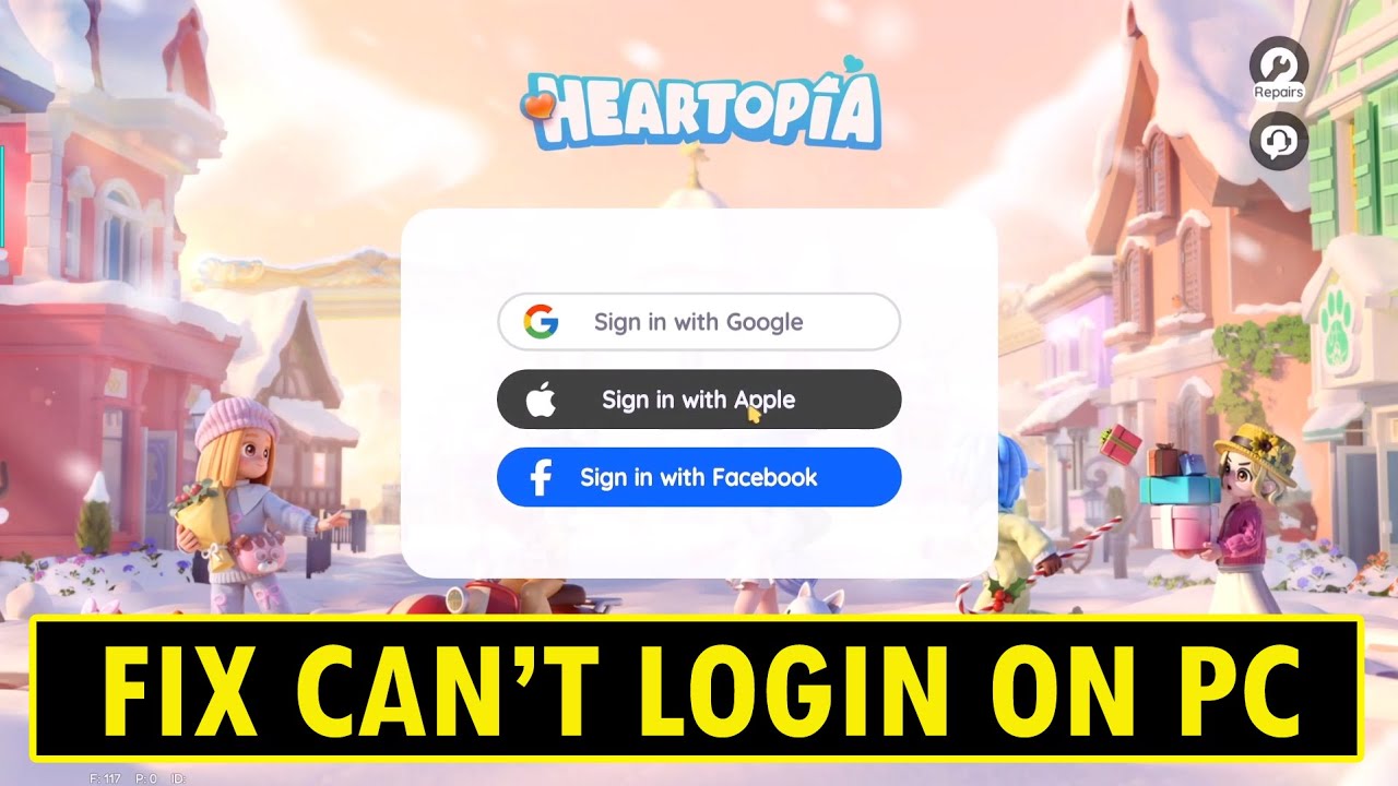 Как исправить проблему с невозможностью входа в Heartopia (Steam)