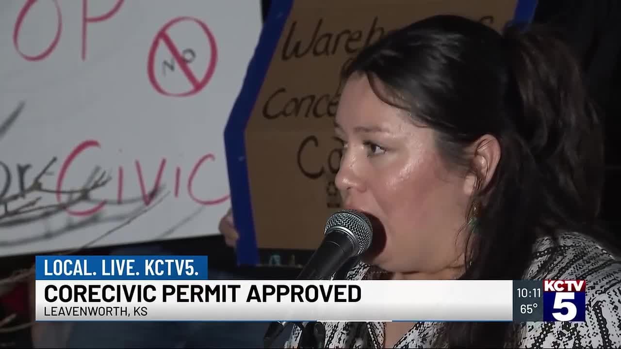 Despite outcry, Leavenworth clears path for CoreCivic ICE facility