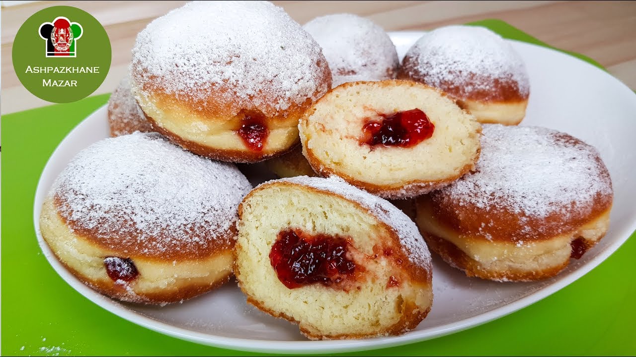 Berliner Donuts | دوناس مربا دار