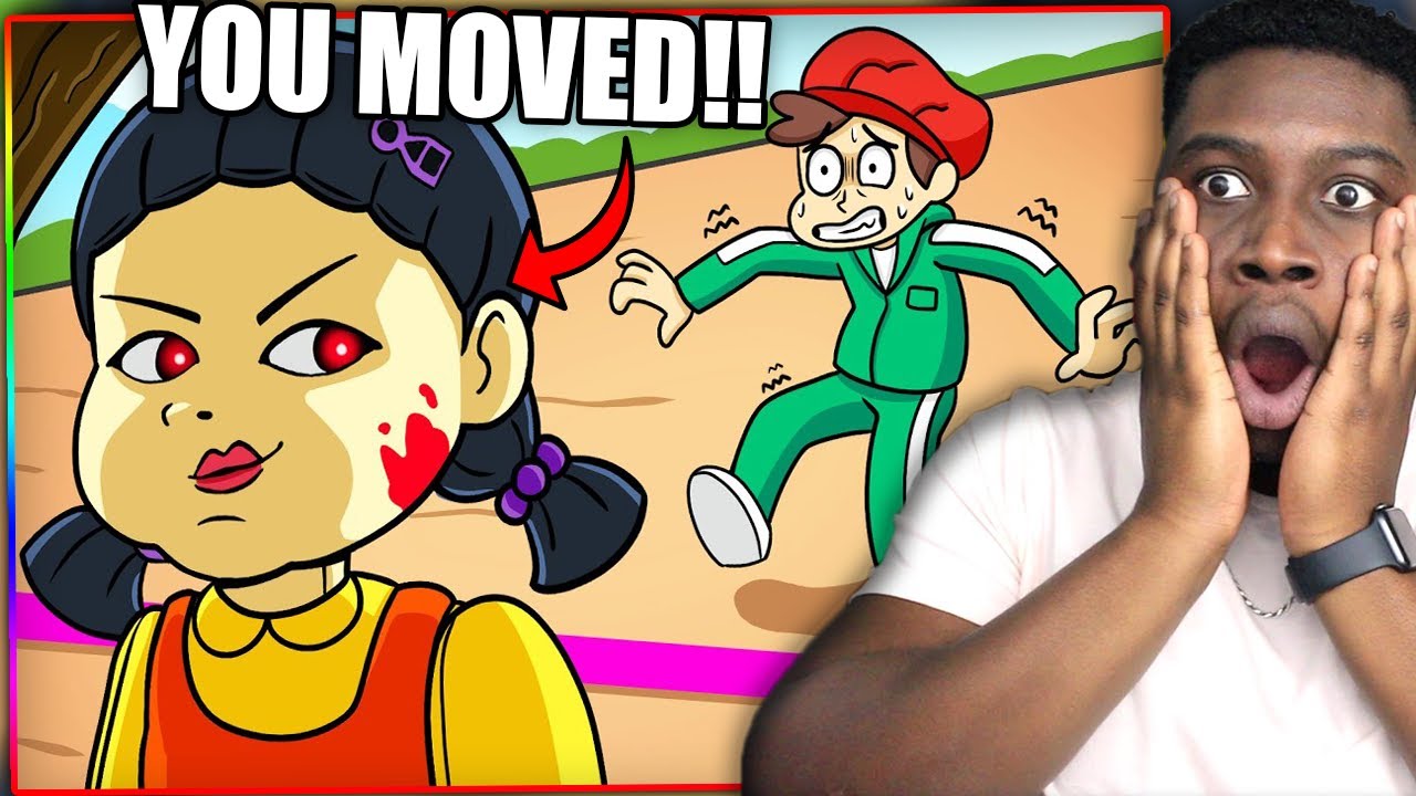 RED LIGHT GREEN LIGHT! | Squid Game Logic Reaction!