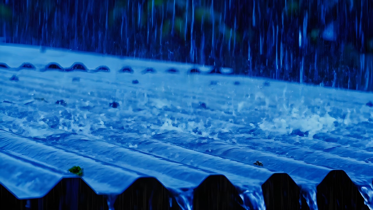 You'll Feel Relaxed After 10 Minutes of This Heavy Rain ans Thunder